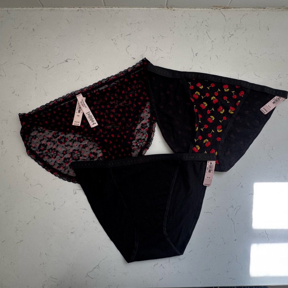 Victoria's Secret Bikini Briefs Trio